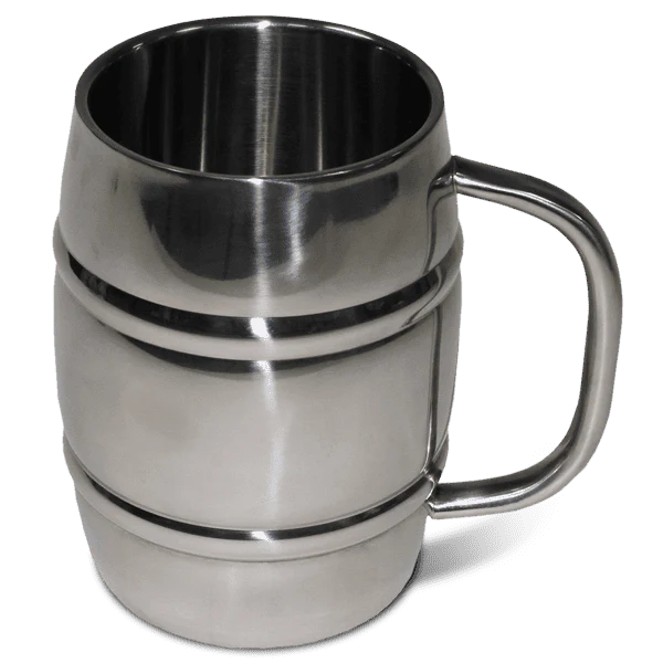 1-Liter-Maßkrug aus Edelstahl