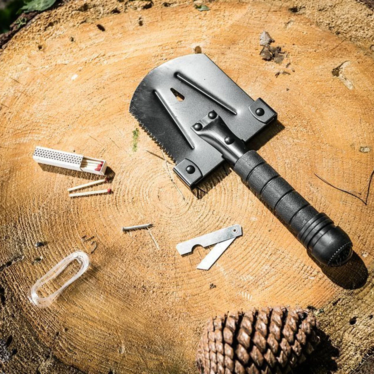 8-in-1 Survival-Schaufel