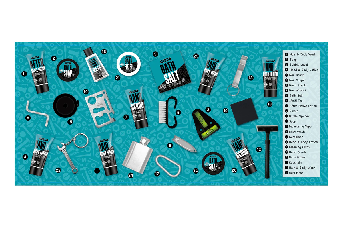 Adventskalender "Bath & Body Toolkit" - Image 4
