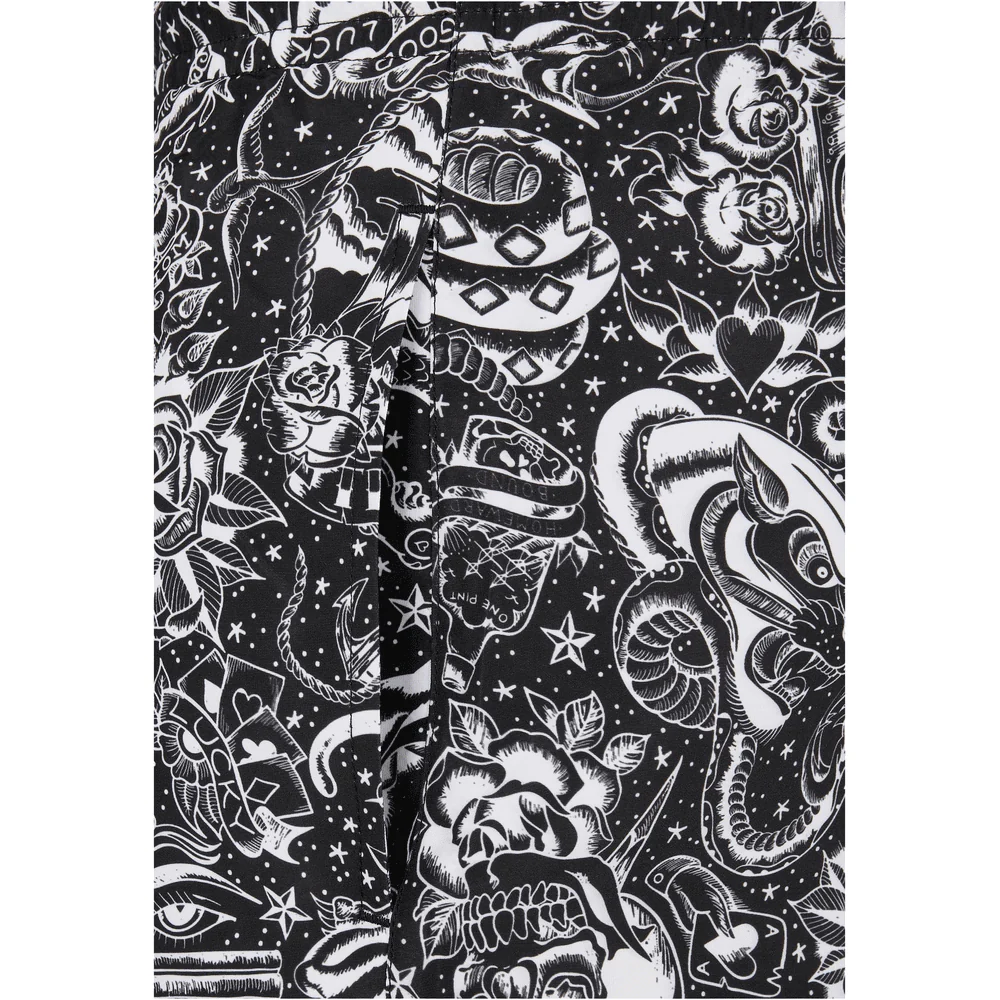Badeshorts "Tattoo" von Urban Classics - Image 10