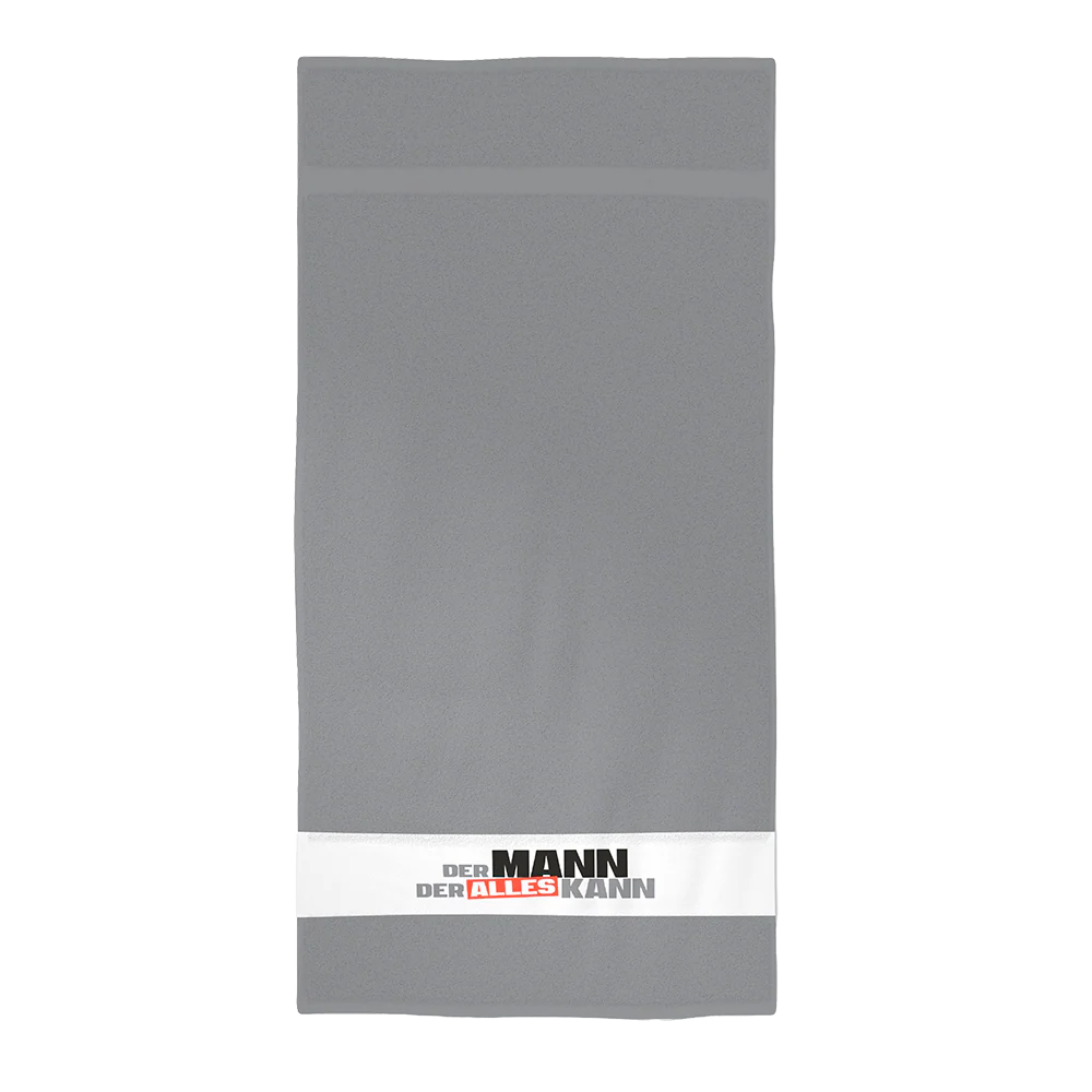 Badetuch "Mann kann"