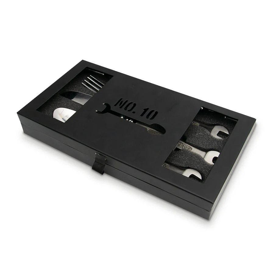 Besteckset in Werkzeug Optik - Image 3