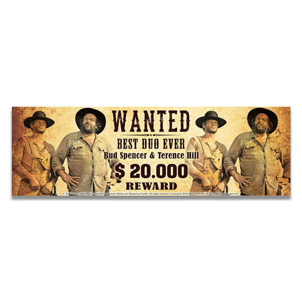 Bud Spencer Emaille-Becher "Wanted" - Image 2