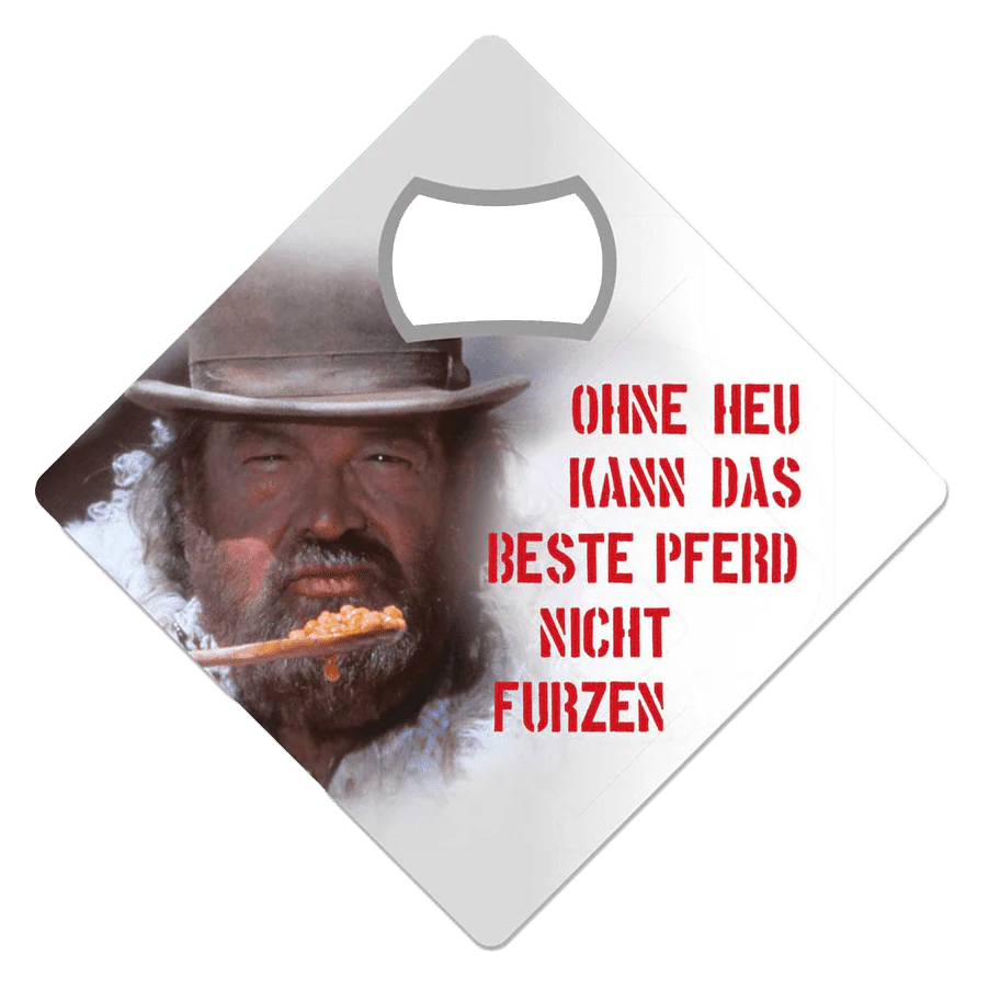Bud Spencer Magnetischer Flaschenöffner "Beste Pferd"
