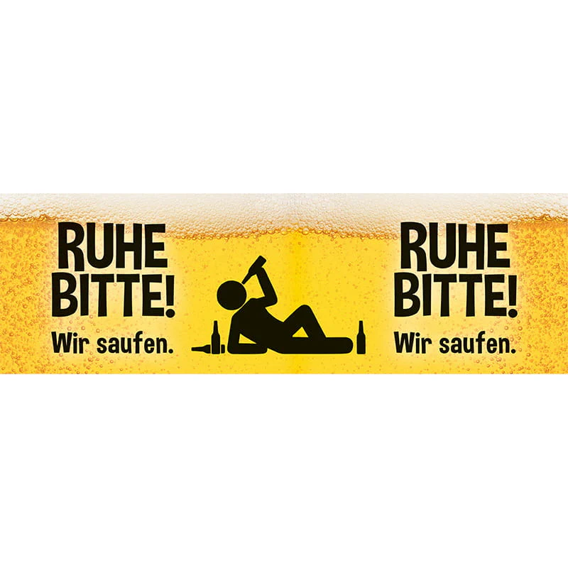 Emaille-Becher "Ruhe bitte!" - Image 2