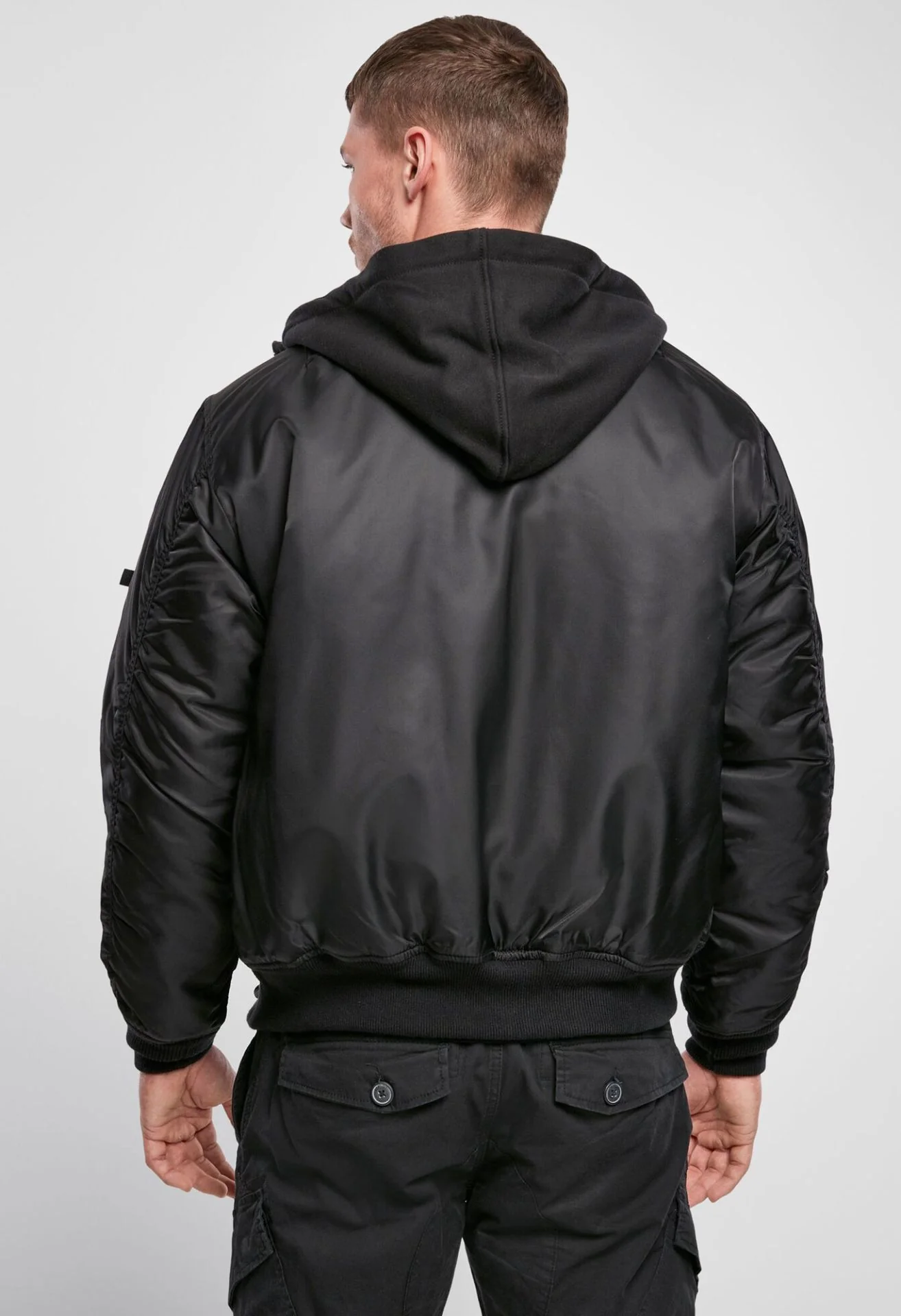 Fliegerjacke mit Sweat-Kapuze von Brandit - Image 4