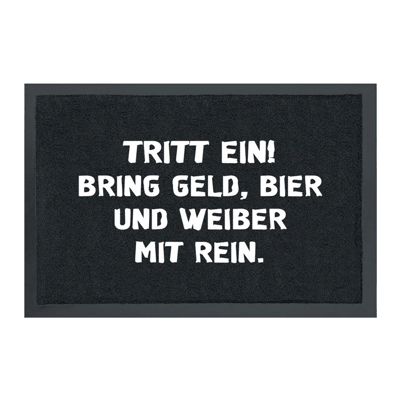 Fußmatte "Tritt ein"