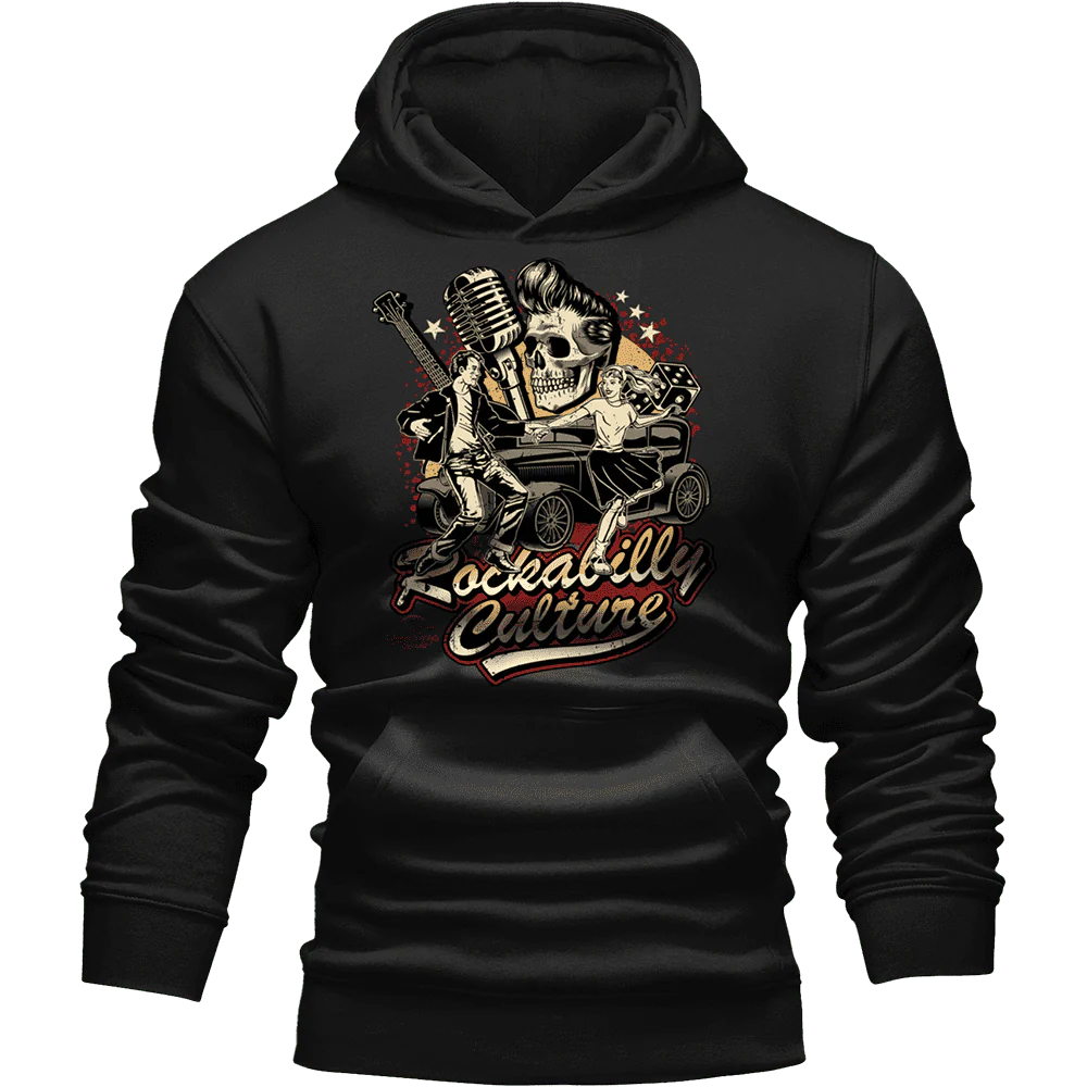 Hoodie "Rockabilly Culture" von Gasoline Bandit