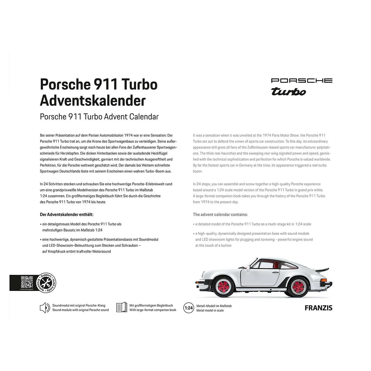 Porsche 911 Turbo Adventskalender 1:24 - Image 7