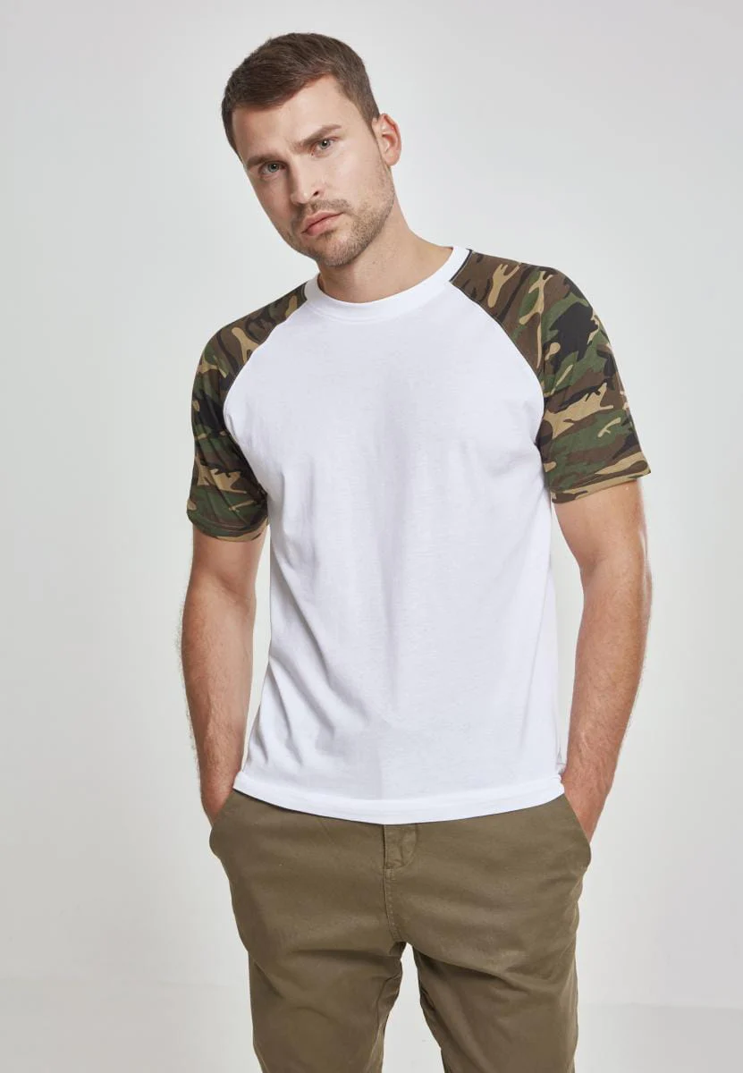 Raglan T-Shirt Contrast von Urban Classics