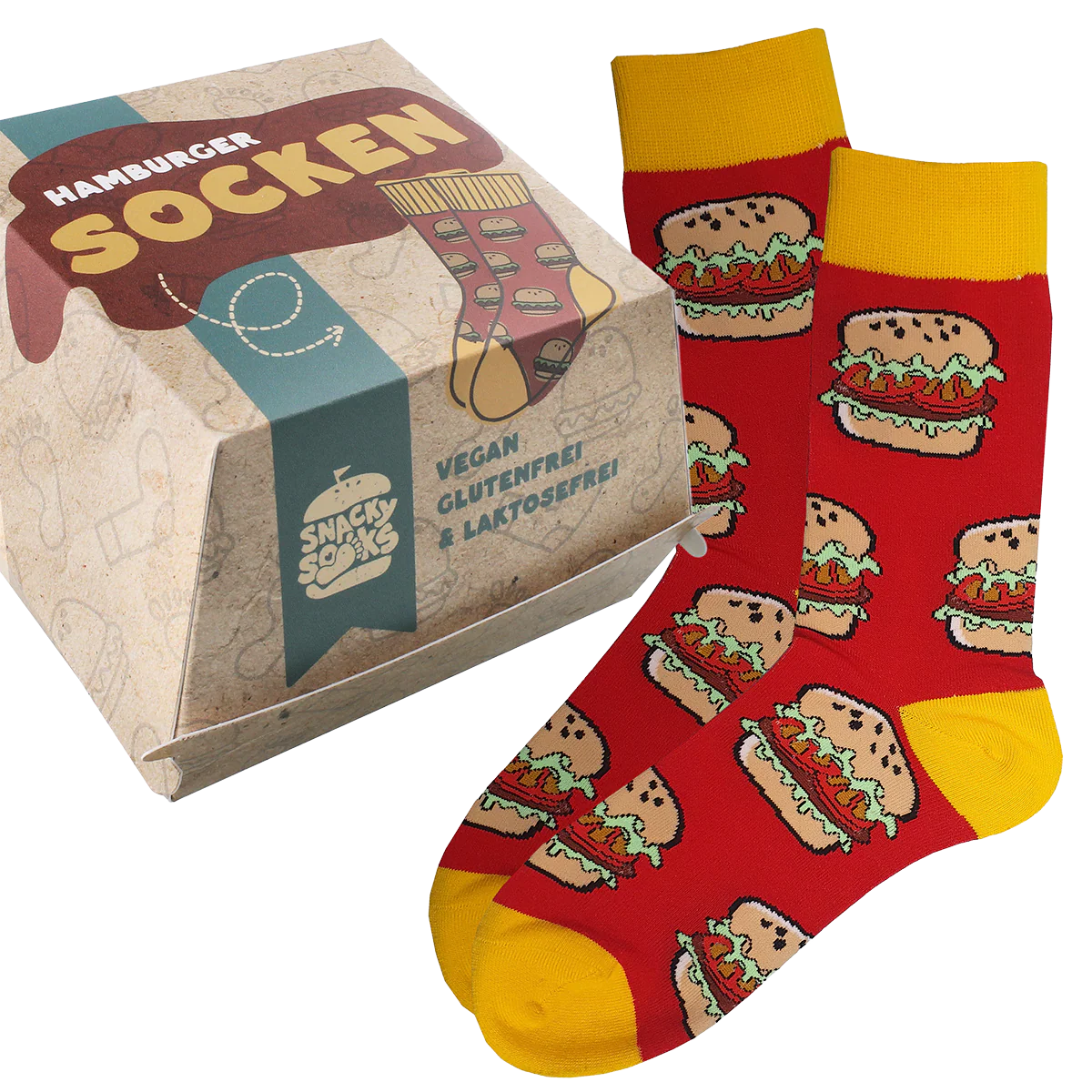 Socken "Hamburger"