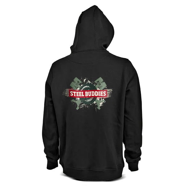 Steel Buddies Reißverschluss Hoodie "Logo" - Image 3