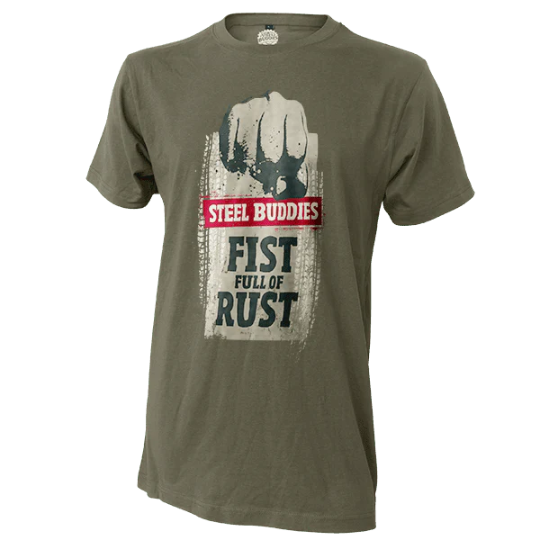 Steel Buddies T-Shirt "Fist Full of Rust"
