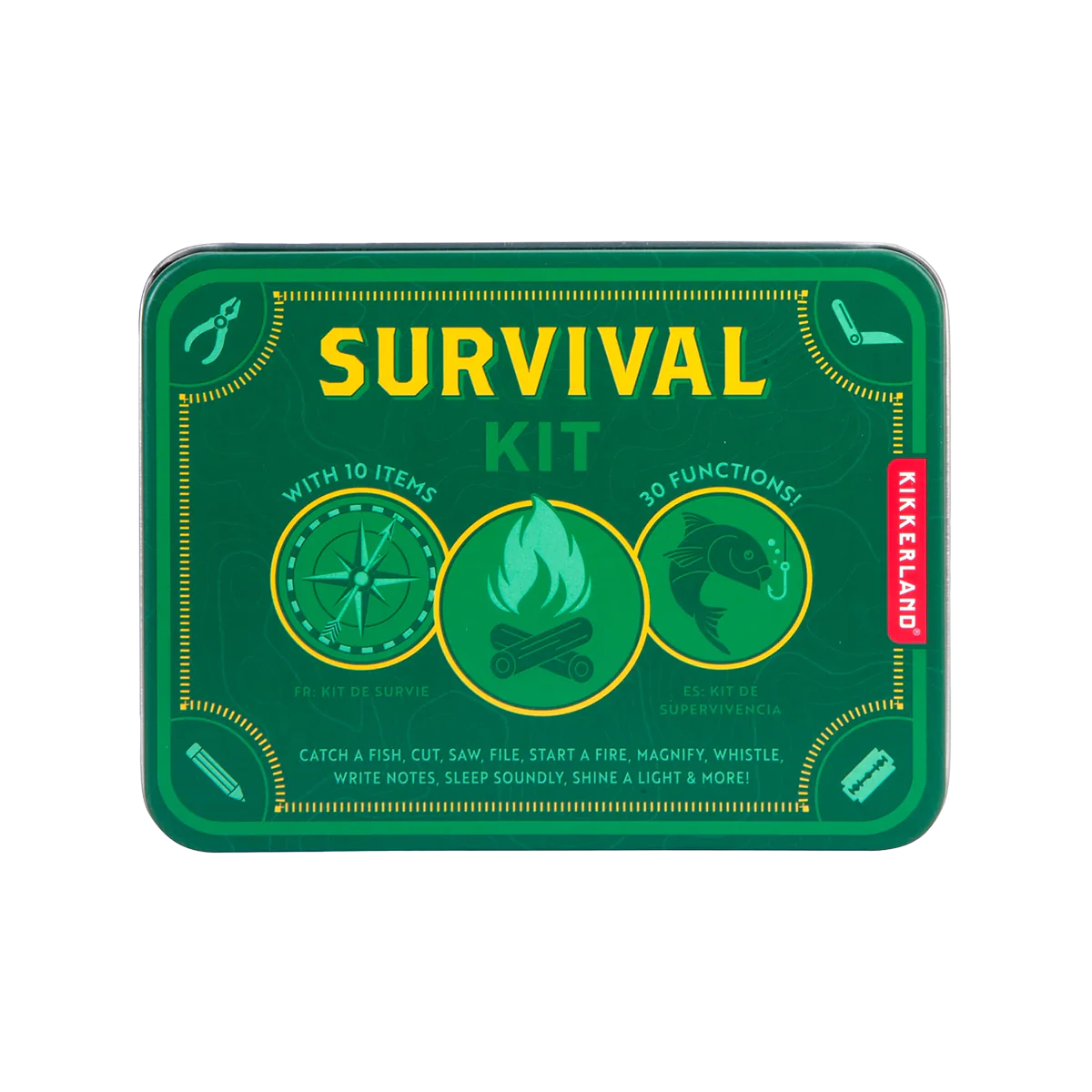 10-teiliges Survival Kit