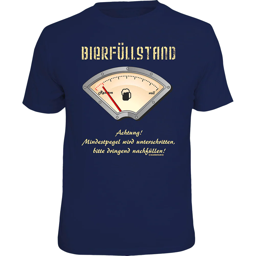T-Shirt "Bierfüllstand"