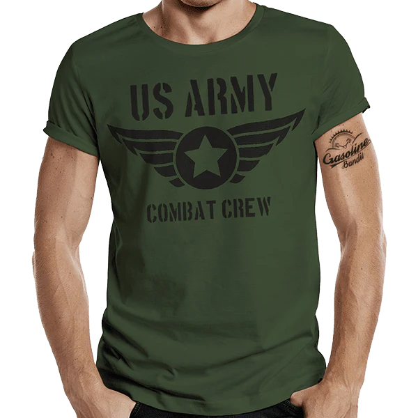 T-Shirt "Combat Crew" von Gasoline Bandit