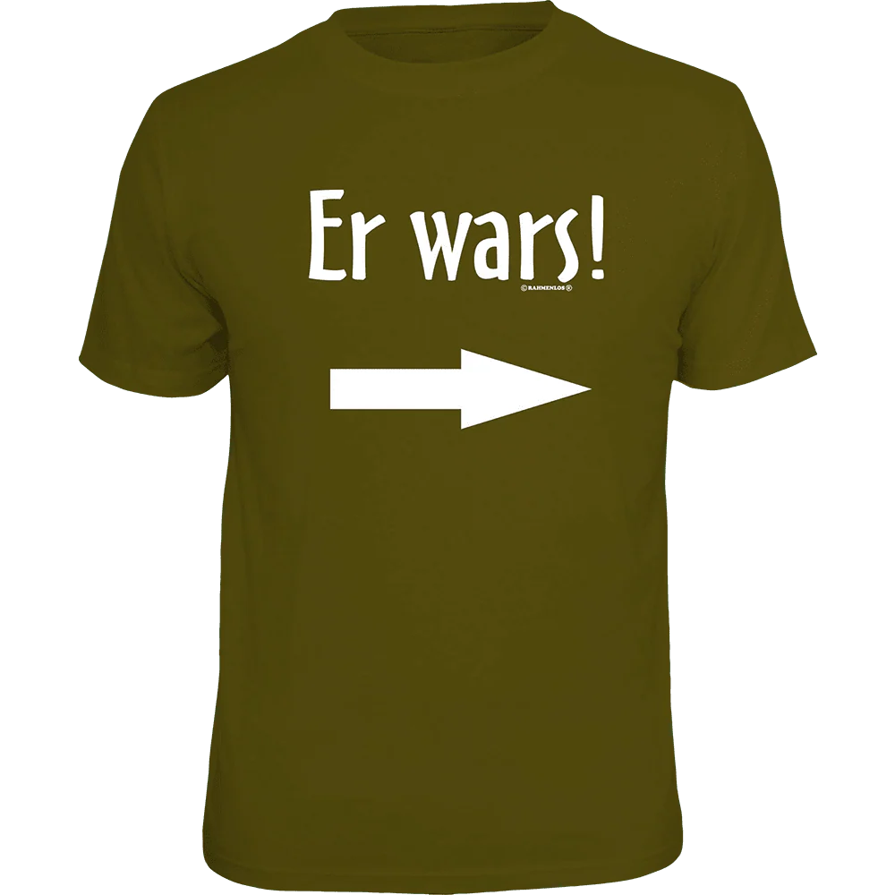T-Shirt "Er wars"