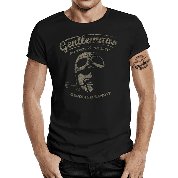T-Shirt "Gentlemen" von Gasoline Bandit