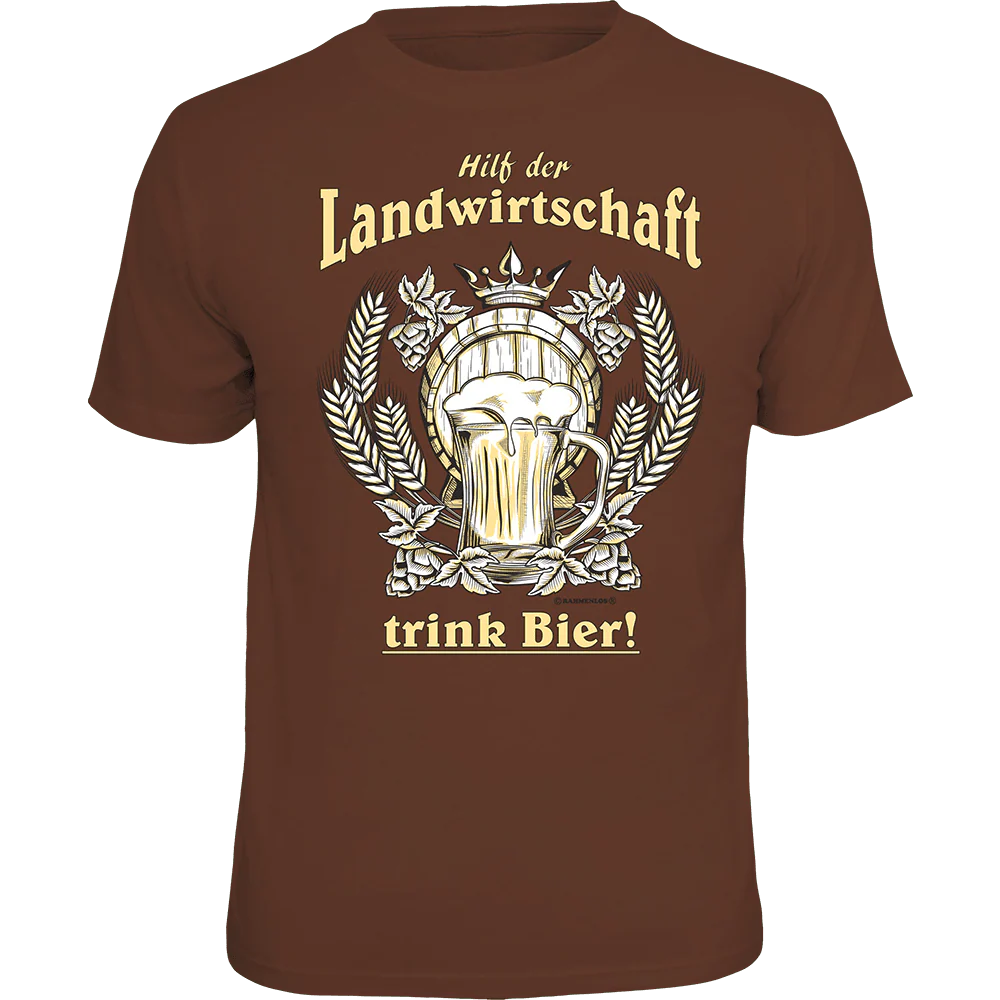 T-Shirt "Hilf der Landwirtschaft"