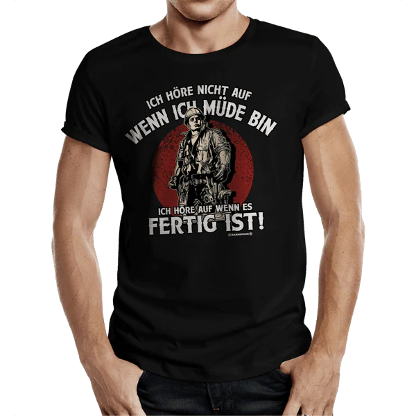 T-Shirt "Ich hör nicht auf"