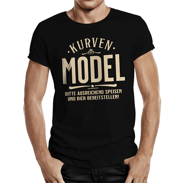 T-Shirt "Kurvenmodel"