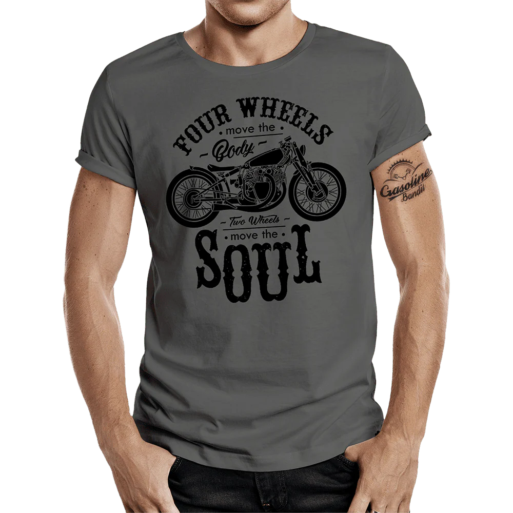 T-Shirt "Move the Soul" von Gasoline Bandit