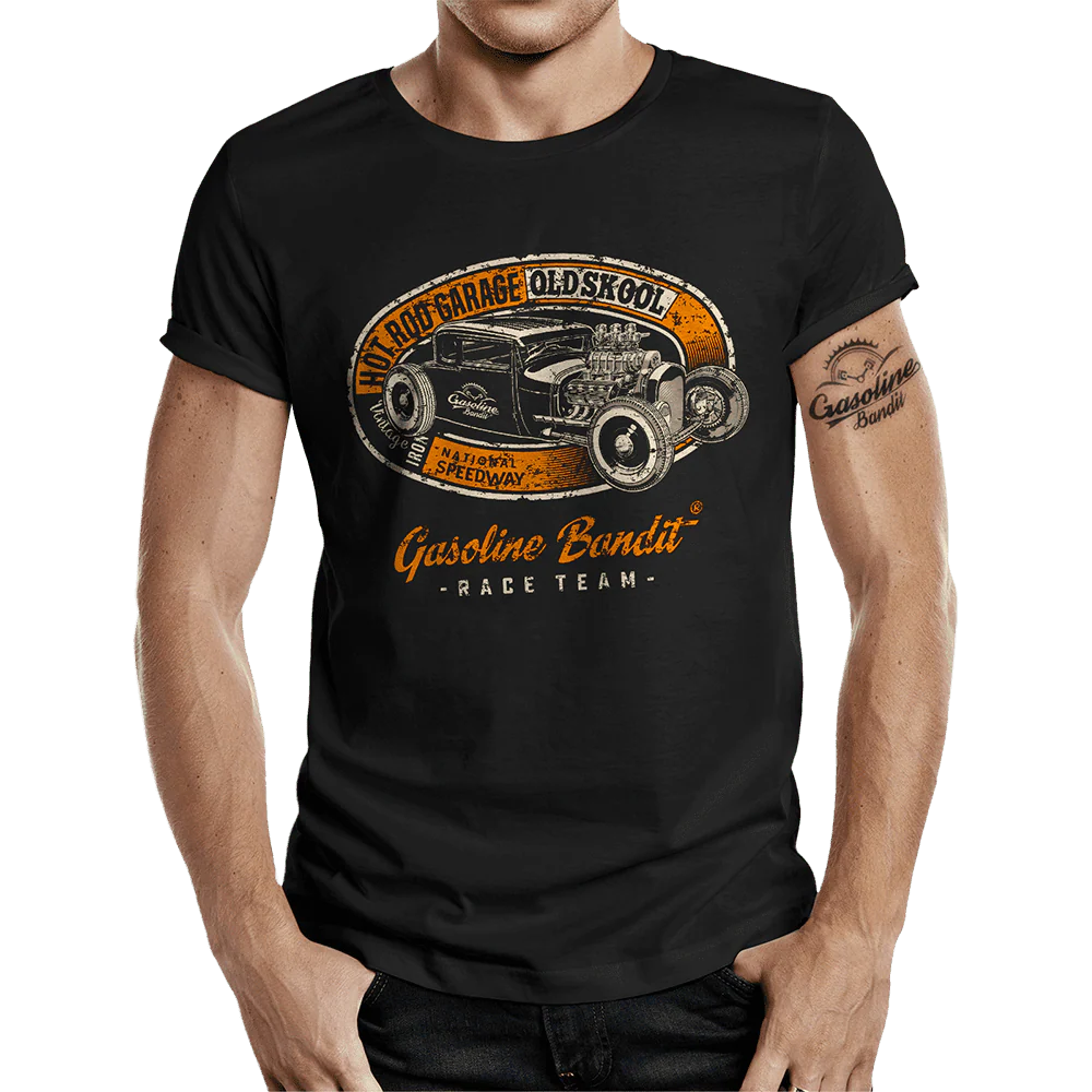 T-Shirt "National Speedway" von Gasoline Bandit
