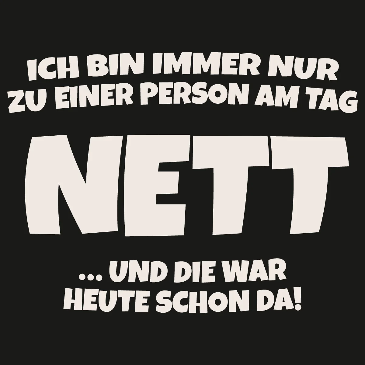 T-Shirt "Nett" - Image 2