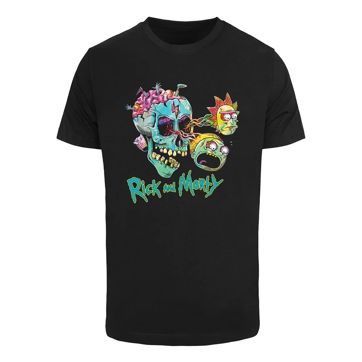 T-Shirt "Rick & Morty Skull Eyes"