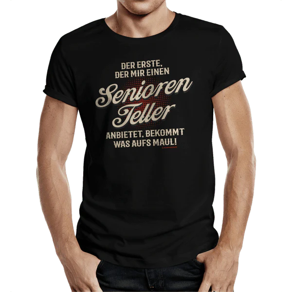 T-Shirt "Seniorenteller" - Image 2