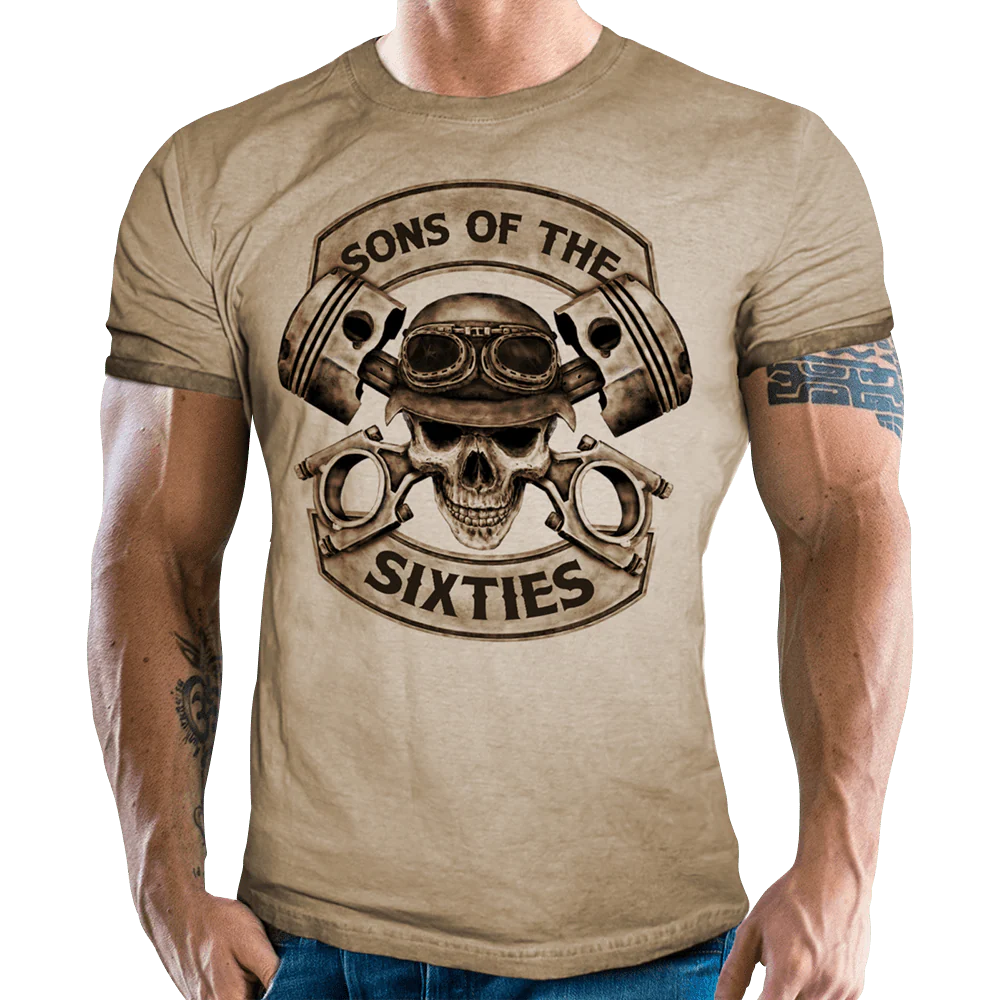 T-Shirt "Sixties" von Gasoline Bandit