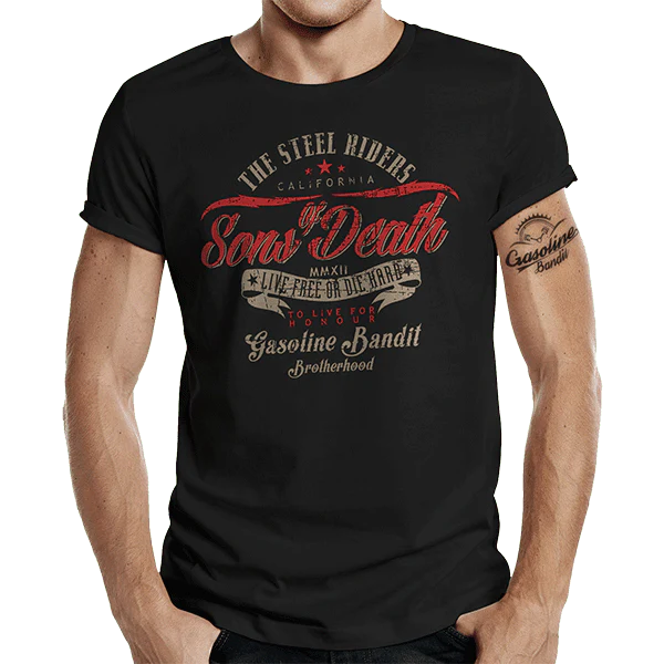 T-Shirt "Sons of Death" von Gasoline Bandit