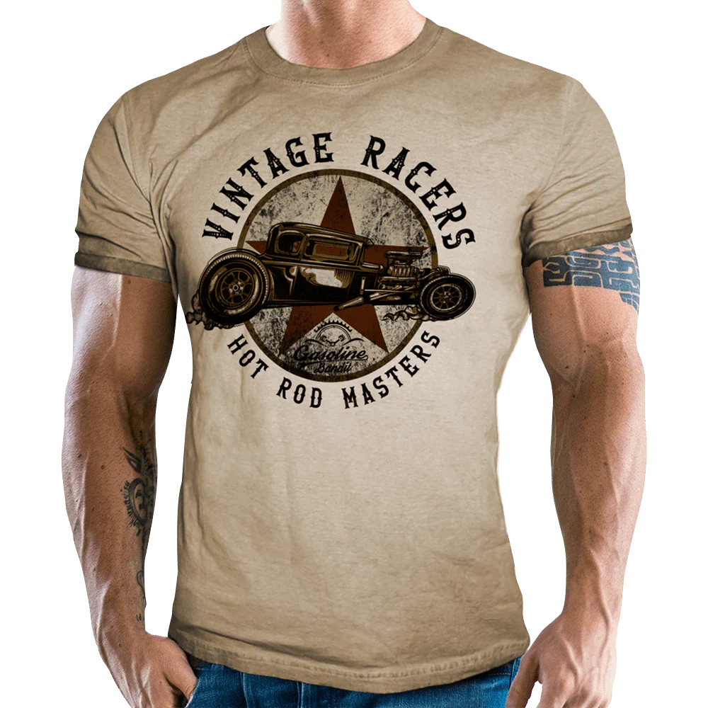 T-Shirt "Vintage Racers" von Gasoline Bandit