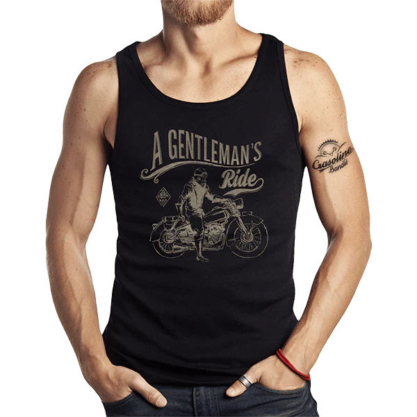 Tank Top "A Gentlemens Ride" von Gasoline Bandit