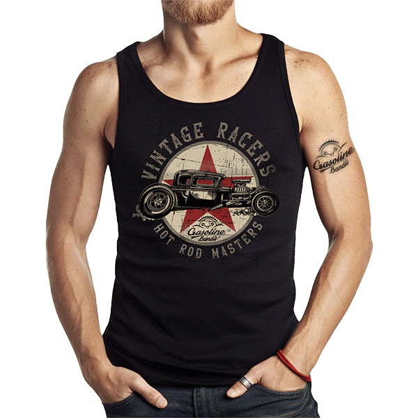 Tank Top "Hot Rod Vintage Racer" von Gasoline Bandit