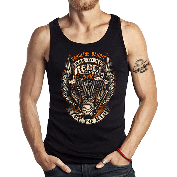 Tank Top "Rebel Pride" von Gasoline Bandit