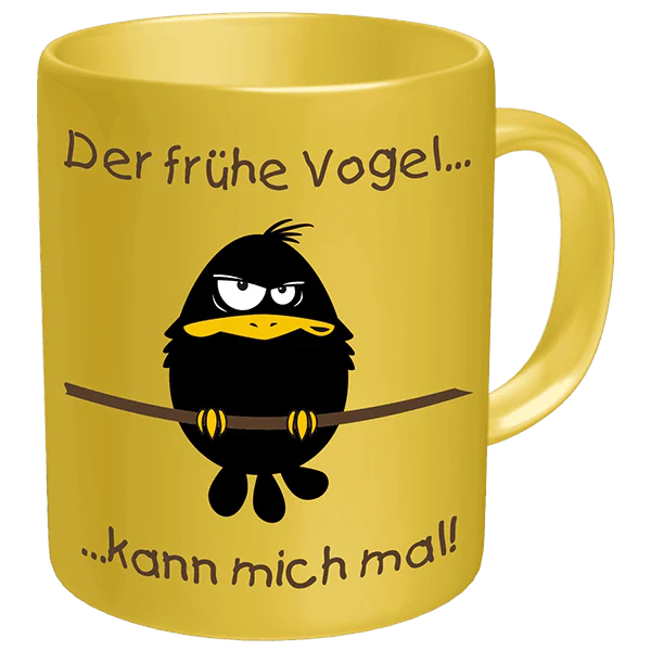 Tasse "Der frühe Vogel"
