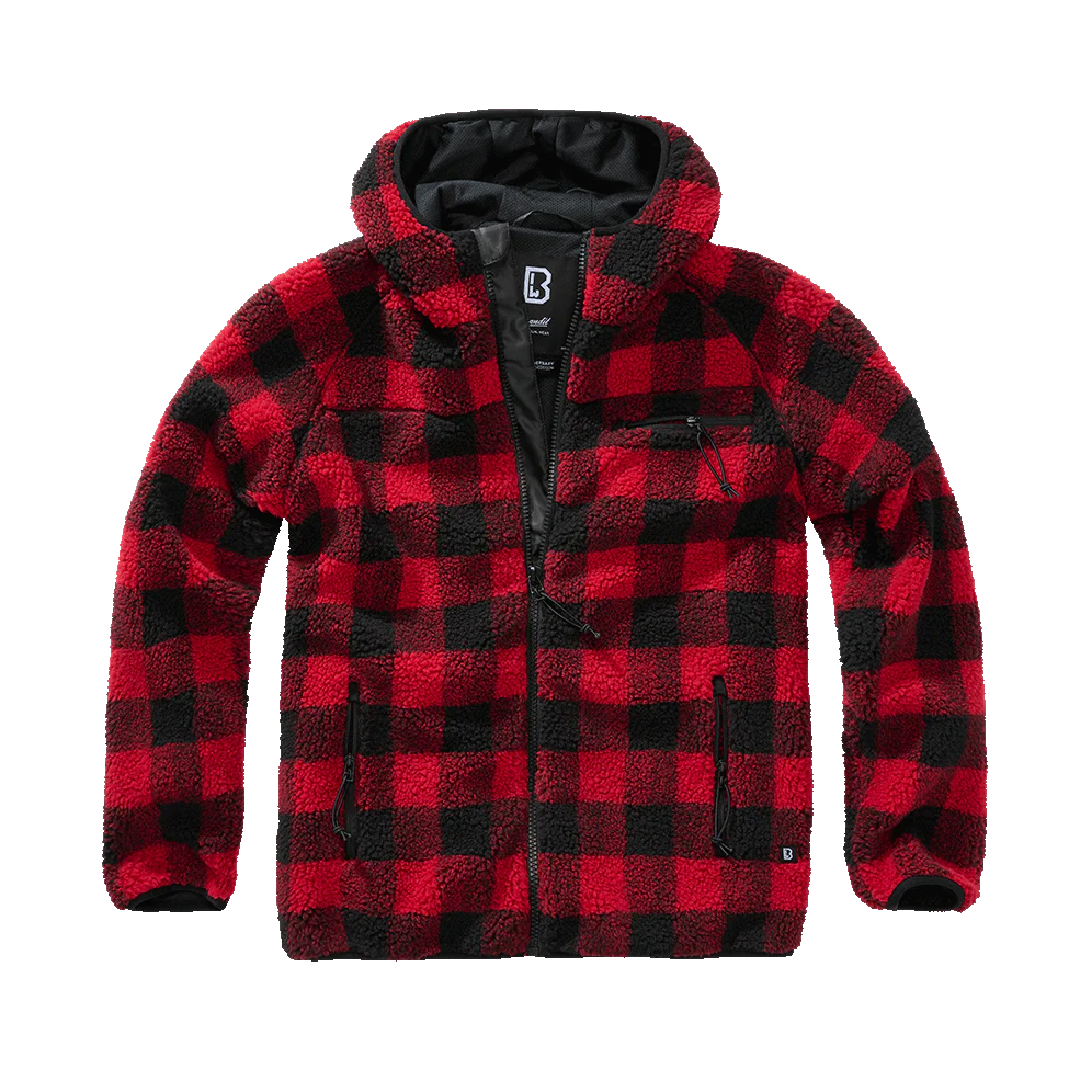Teddyfleece Kapuzenjacke von Brandit