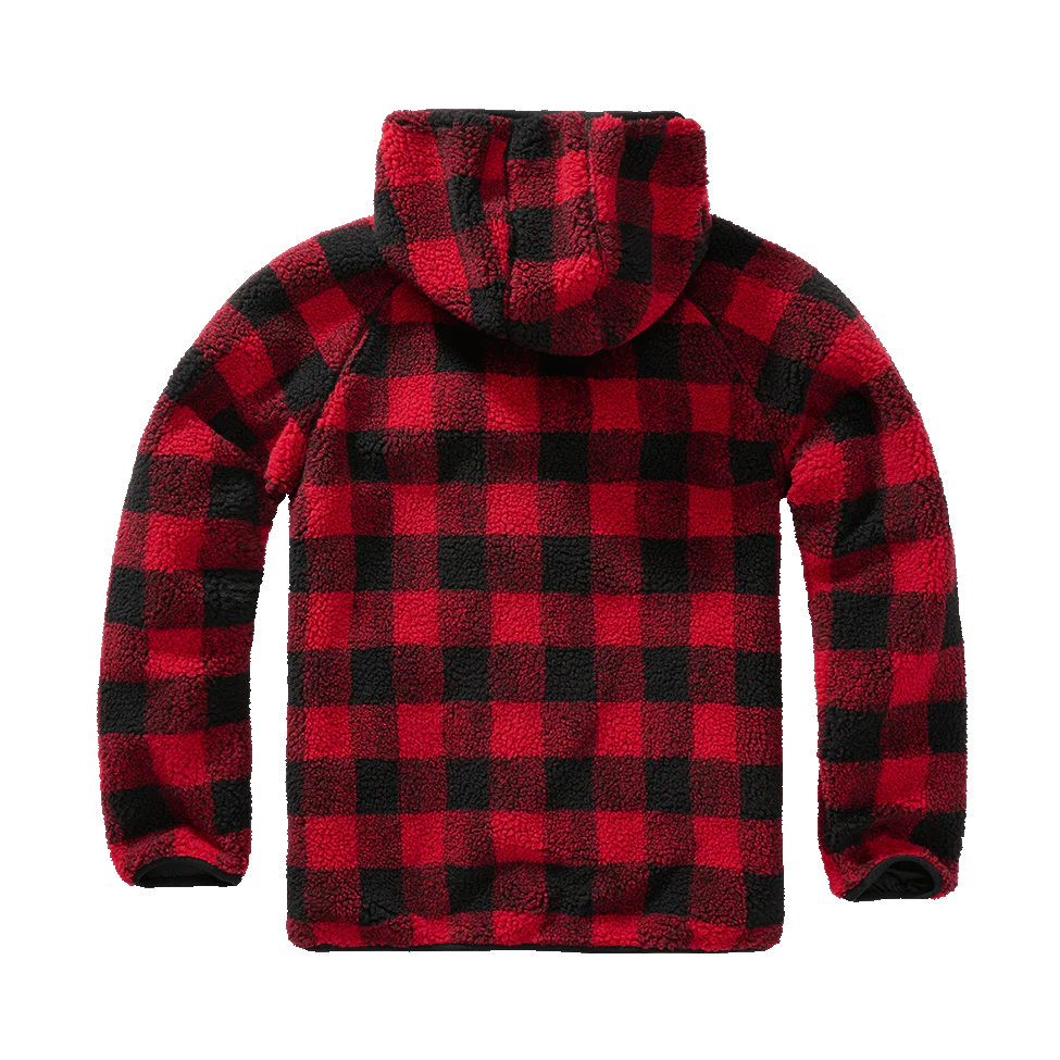 Teddyfleece Kapuzenjacke von Brandit - Image 2