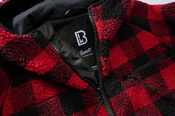 Teddyfleece Kapuzenjacke von Brandit - Image 3