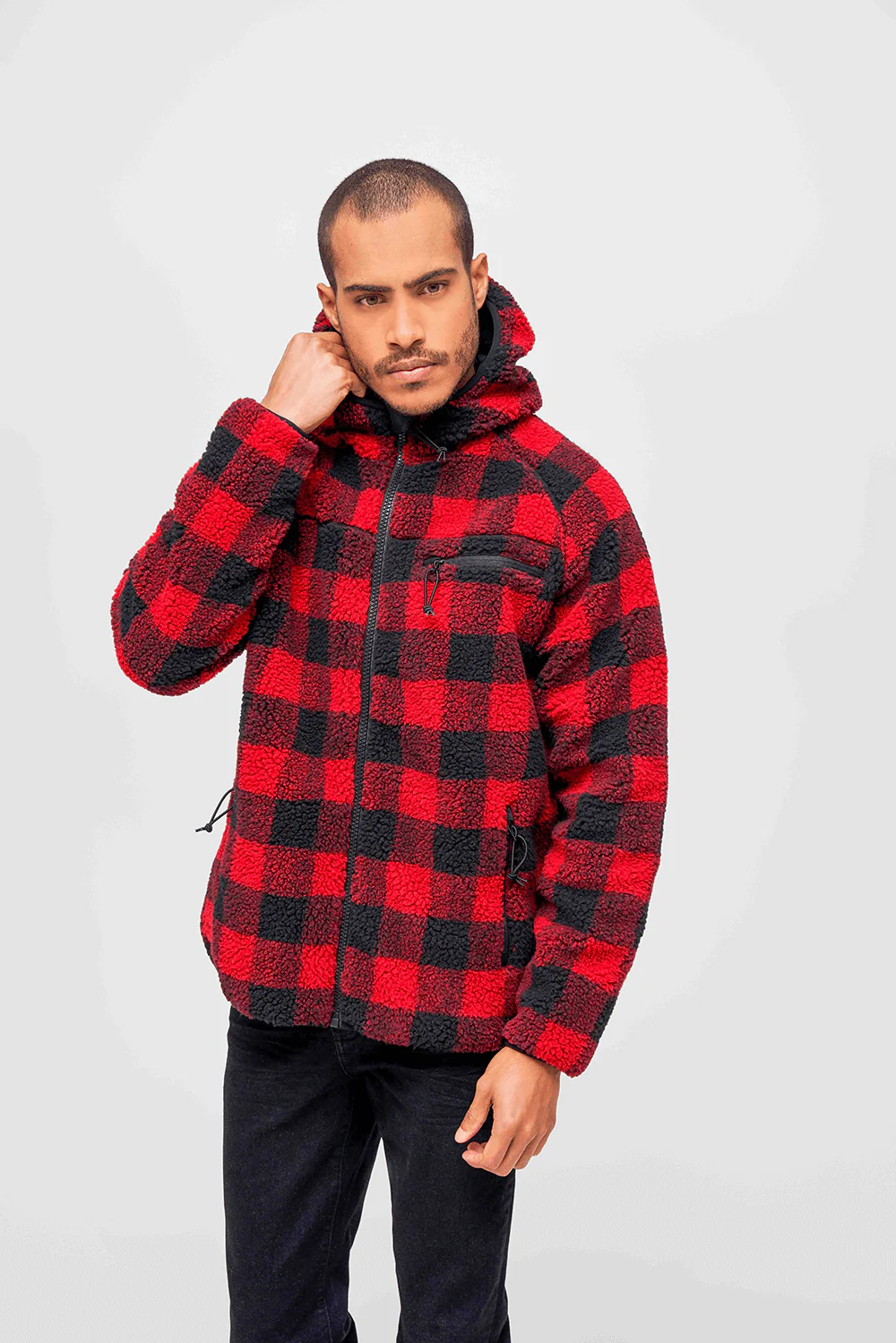 Teddyfleece Kapuzenjacke von Brandit - Image 6