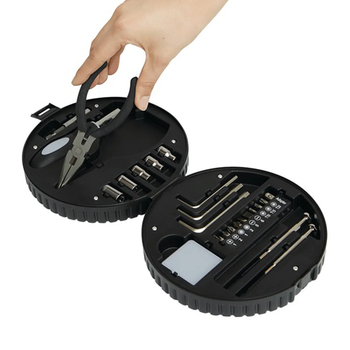 Werkzeugset in Box mit Autoreifendesign - Image 6